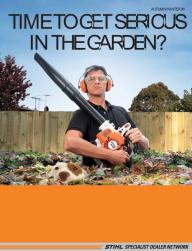 Time to get serious in the garden - Autumn Winter 2008