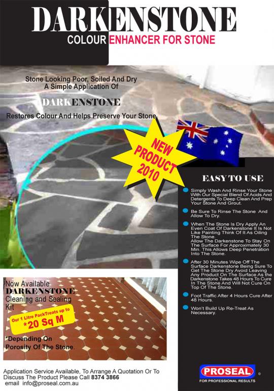 Sealers for Slate, Stone & Pavers