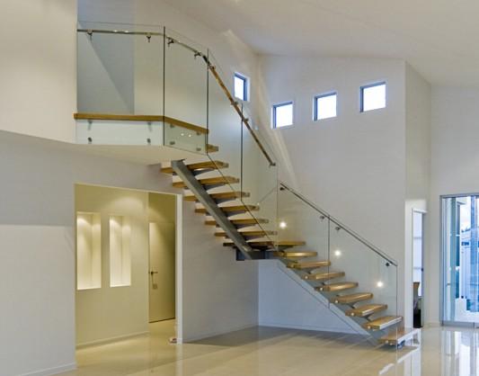 Centre Steel Stairs