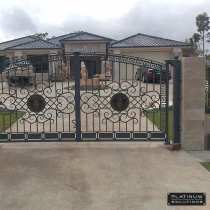 Pictures of Gates by Platinum Bricklaying Blocklaying & Concrete Solutions