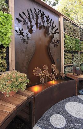 Garden Art Ideas by Paal Grant Designs in Landscaping