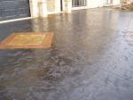 Textured Stained Concrete