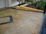 Textured Stained Concrete