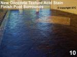 Pool Surrounds - New Concrete