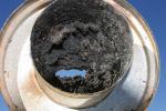 Chimney Flue before and after using SmartBurn