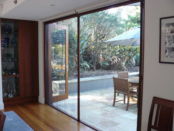 Alfresco Retractable Pleated Insect Screens