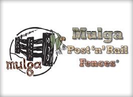 Mulga Post 'N' Rail Fence� 