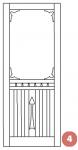 Timber Fly Wire Doors