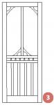 Timber Fly Wire Doors