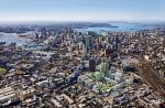 Artists' impression of how the development will sit in the existing context of the city.