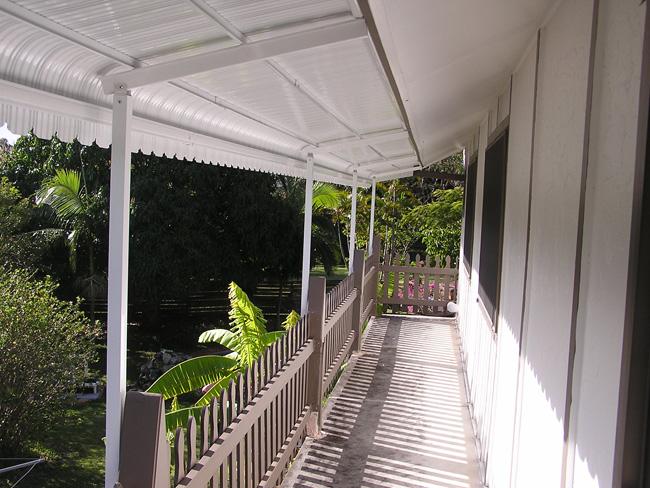 Aluminium and Colorbond Awnings