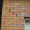 cracks in brick wall