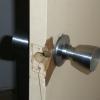 damaged door