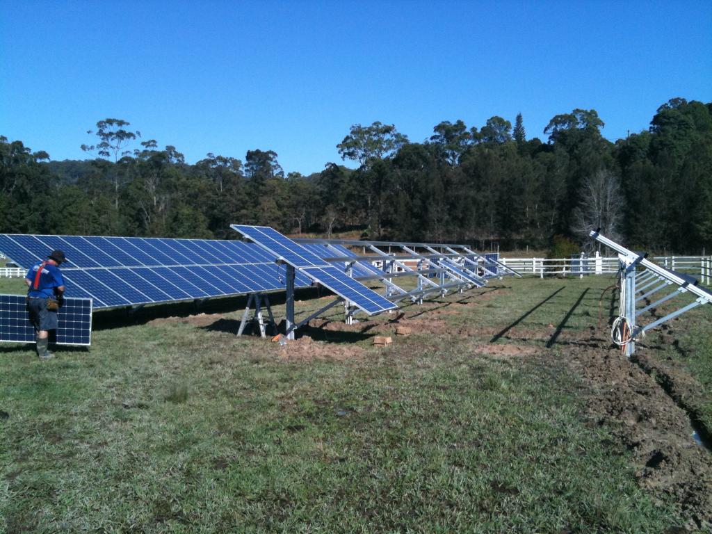 30 kWh Ground Mount System