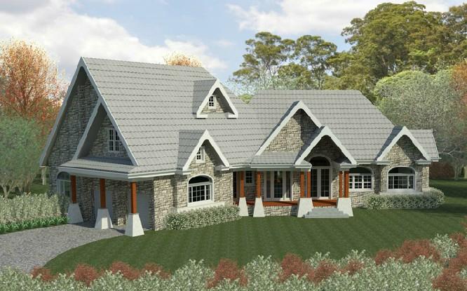 Classical American Craftsman Style Home