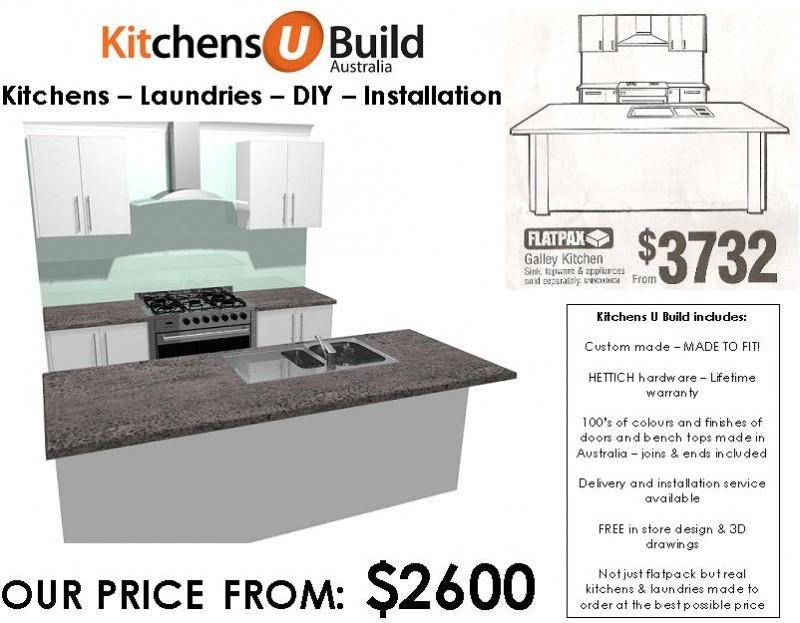 kitchens and laundries