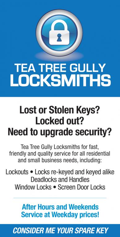 Tea Tree Gully Locksmiths