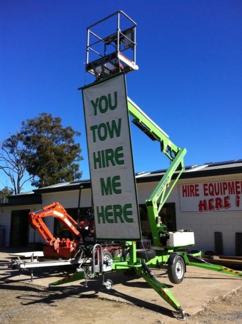 Hire equipment