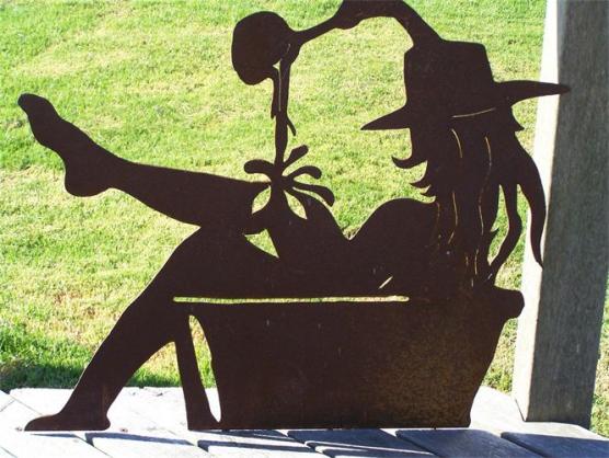 Garden Art Ideas by Purple Hayze Gates and Metal Art
