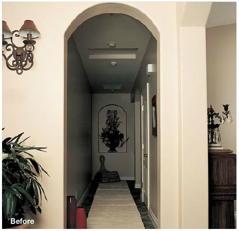 Before & After - Hallway