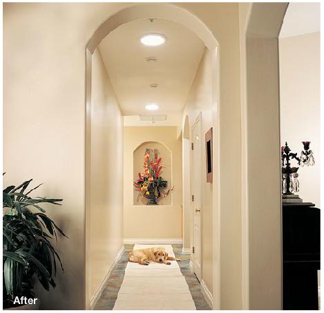 Before & After - Hallway