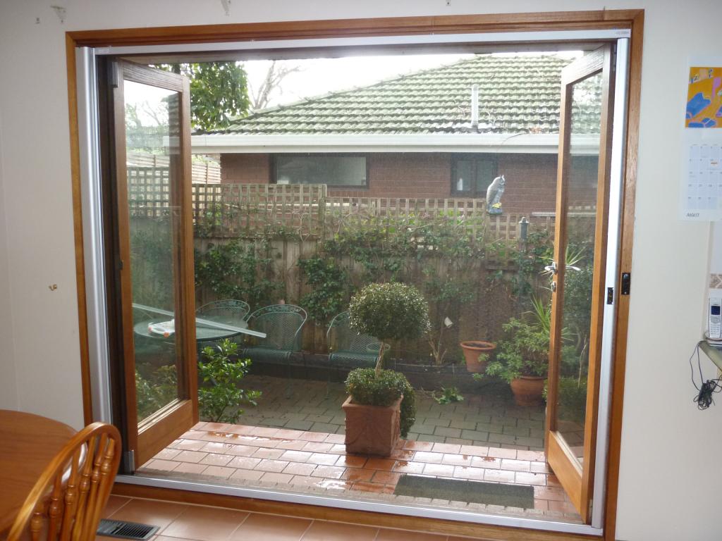 Retractable Screens with Doors