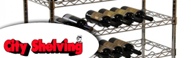 Stylish Chrome Wine Racks