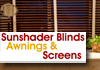 Sunshader Blinds, Awnings & Screens