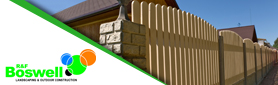R F Boswell Landscaping & Outdoor Construction - Fencing