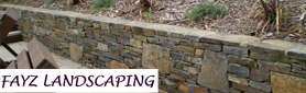 Fayz Landscaping - Specialising in Retaining Walls that suit your needs!