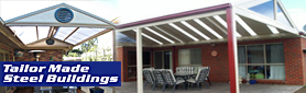 Tailor Made Steel Buildings - Steel Pergolas & Gazebos