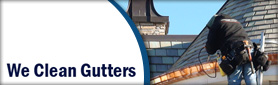 For all your Gutter Installation, Repair, & Cleaning Needs!