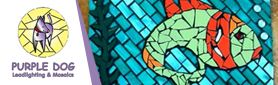 Purple Dog - Mosaics