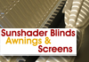 Sunshader Blinds, Awnings & Screens