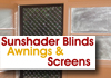 Sunshader Blinds, Awnings & Screens