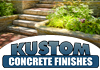Kustom Concrete Finishes - Landscaping Construction & Turf Services