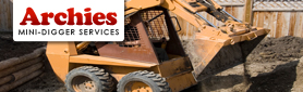 Archies Mini Digger Services - Excavation & Earthmoving