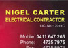 Nigel Carter Electrical Contractor