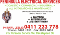PENINSULA ELECTRICAL SERVICES