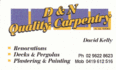D&N Quality Carpentry