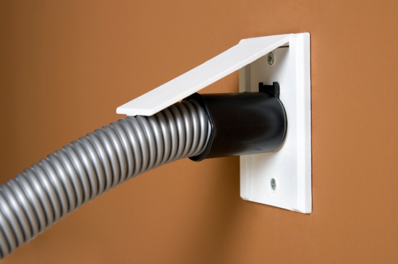 What is a ducted vacuum cleaner?