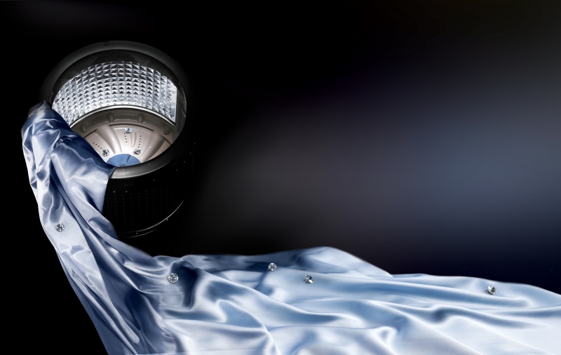 Washing With Bubbles