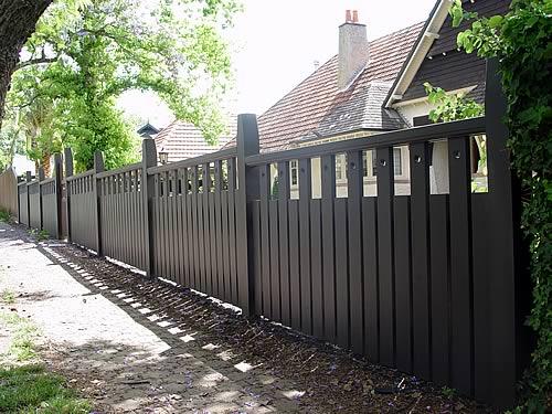 fencing fence bungalow crafts arts heritage fences styles yard 1920 1930 gates californian australian build backyard australia garden inspiration landscaping