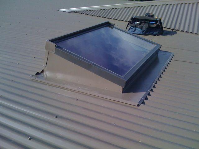 Pitched Flashing Tray Examples Galleries Skylight Design 