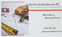 Kyrillos Building Services Pty Ltd — NSW