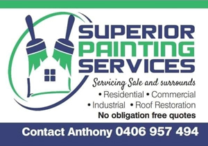 SUPERIOR PAINTING SERVICES SALE - SALE VIC 3850 - hipages.com.au